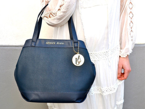 ARMANI JEANS - BORSA SHOPPING - BLU/BLUE