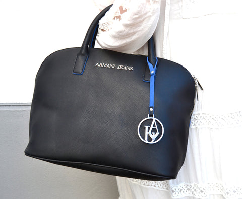 ARMANI JEANS - BORSA BOWLING - NERO/BLACK