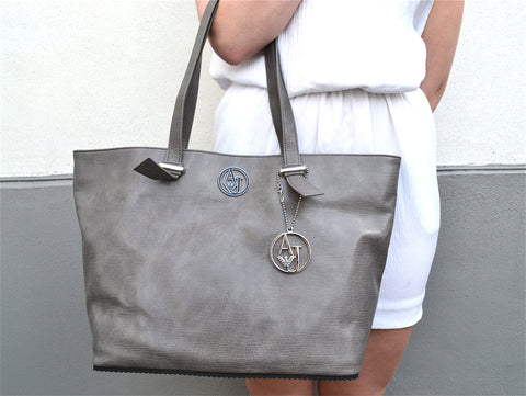 ARMANI JEANS - BORSA SHOPPING - GREY