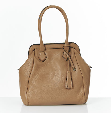 COCCINELLE - LONDON - MEDIUM BROWN