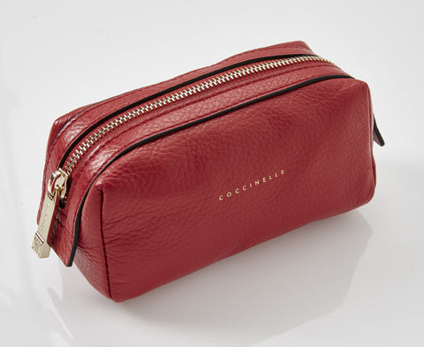 COCCINELLE - TROUSSE - RED